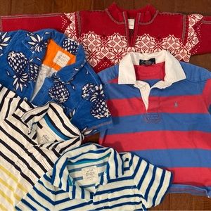 Lot of 5 tops for 4/5 year old